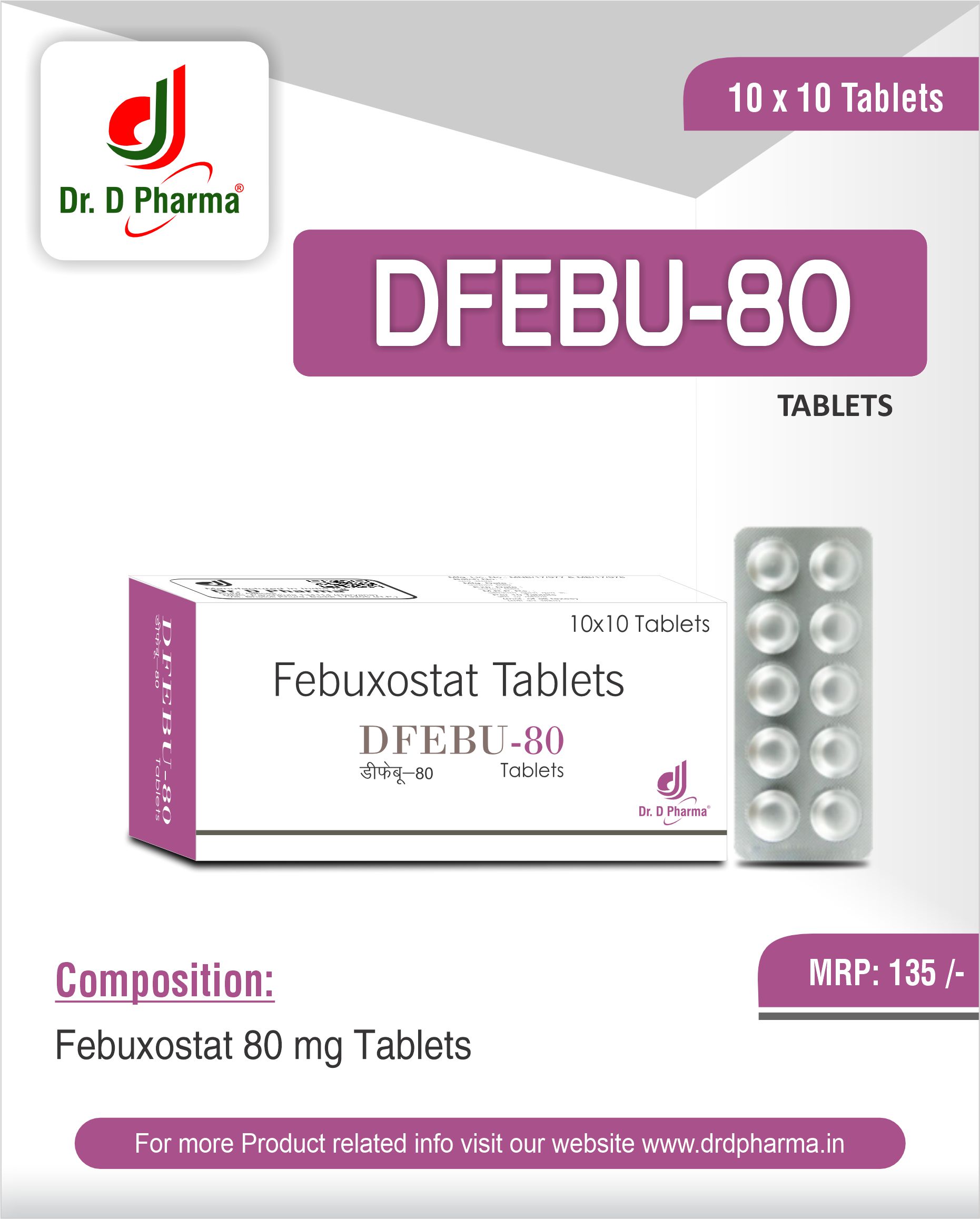 DFEBU 80 Tablets